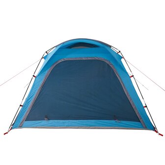 Tent 4-persoons waterdicht snelontgrendeling blauw 9