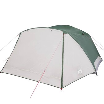 Tent met luifel 4-persoons waterdicht groen 5