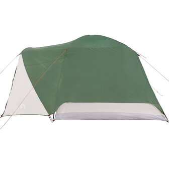 Tent met luifel 4-persoons waterdicht groen 9