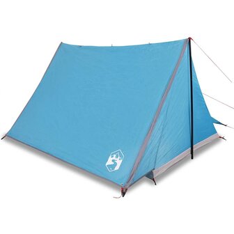 Tent 2-persoons waterdicht blauw 2