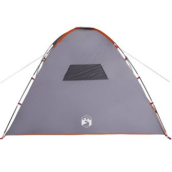 Tent 8-persoons waterdicht oranje 8