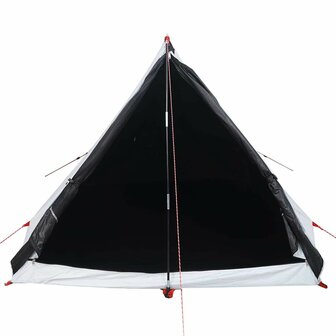 Tent A-frame 2-persoons waterdicht verduisterend stof wit 5