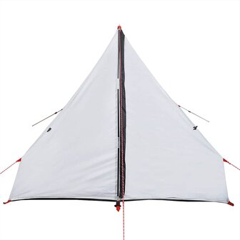 Tent A-frame 2-persoons waterdicht verduisterend stof wit 7