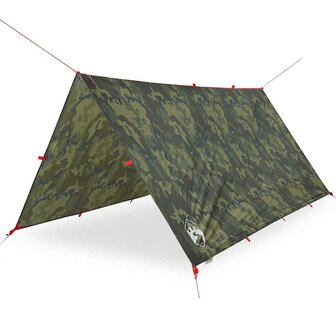 Kampeerluifel waterdicht 366x306 cm camouflage 2