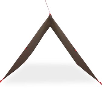 Kampeerluifel waterdicht 406x306 cm bruin 4