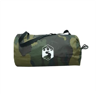 Kampeerluifel waterdicht 406x306 cm camouflage 9