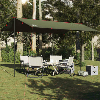 Kampeerluifel waterdicht 506x306 cm olijfgroen 1