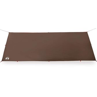Kampeerluifel waterdicht 506x306 cm bruin 5