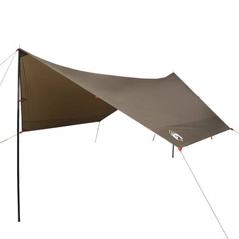 Kampeerluifel waterdicht 438x376x212 cm bruin 2