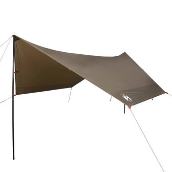 Kampeerluifel waterdicht 462x306x211 cm bruin 2