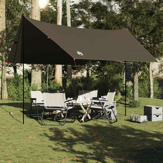 Kampeerluifel waterdicht 462x306x211 cm bruin 3