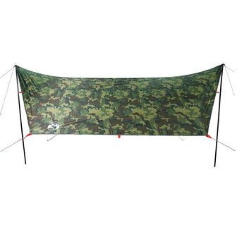 Kampeerluifel waterdicht 462x306x211 cm camouflage 5