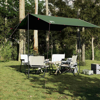 Kampeerluifel waterdicht 300x294 cm groen 1