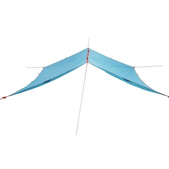 Kampeerluifel waterdicht 360x294 cm blauw 3