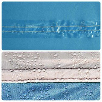 Kampeerluifel waterdicht 360x294 cm blauw 8