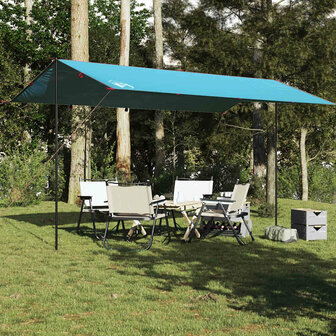 Kampeerluifel waterdicht 500x294 cm blauw 3