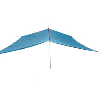 Kampeerluifel waterdicht 420x440 cm blauw 4