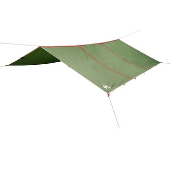 Kampeerluifel waterdicht 420x440 cm groen 2