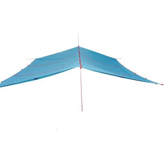 Kampeerluifel waterdicht 420x440 cm blauw 3