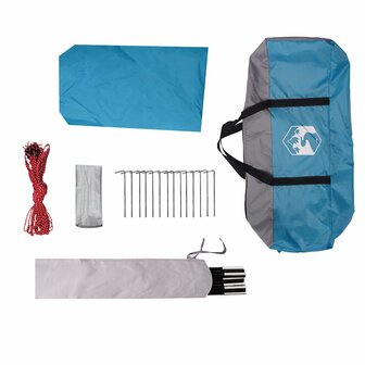 Kampeerluifel waterdicht 460x305x210 cm blauw 7