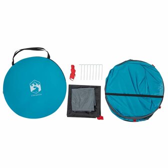 Privacytent pop-up waterdicht blauw 9