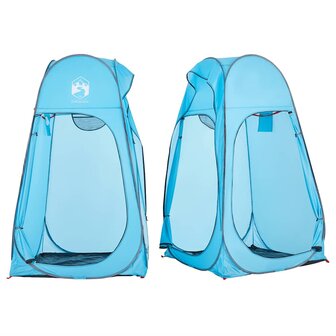 Privacytent pop-up waterdicht blauw 5