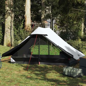 Tent 2-persoons waterdicht verduisterend stof wit 1