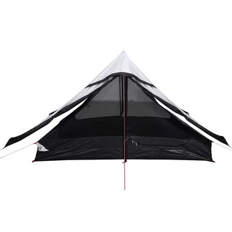 Tent 2-persoons waterdicht verduisterend stof wit 6