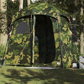 Douchetent 2-persoons waterdicht camouflage 1