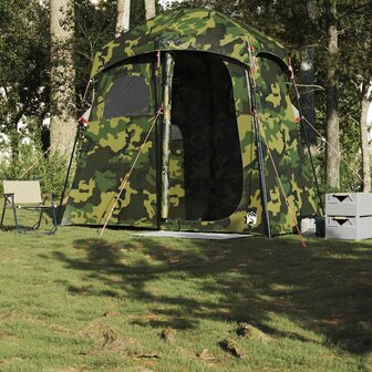 Douchetent 2-persoons waterdicht camouflage 3