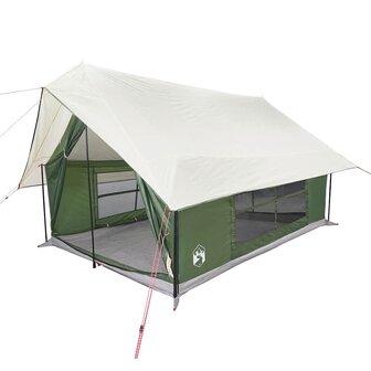 Tent 5-persoons waterdicht groen 3