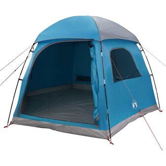 Familietent iglo 6-persoons waterdicht blauw 3