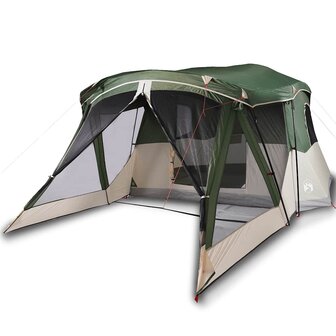 Tent met luifel 4-persoons waterdicht groen 2