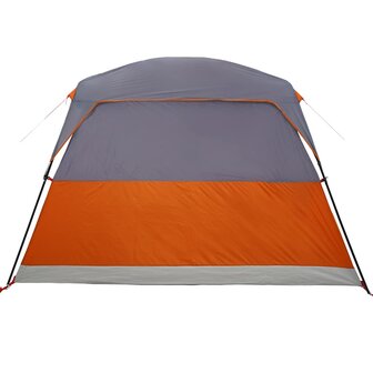 Tent 4-persoons waterdicht oranje 9