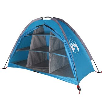 Opbergtent 9 vakken waterdicht blauw 4