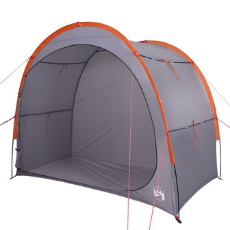 Opbergtent waterdicht grijs en oranje 5