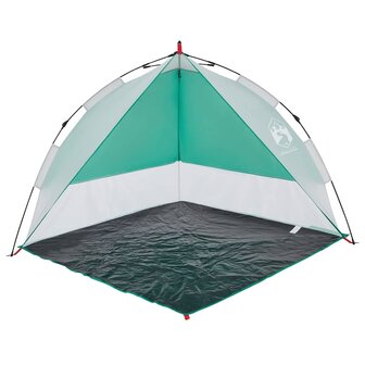 strandtent waterdicht snelontgrendeling zeegroen 4