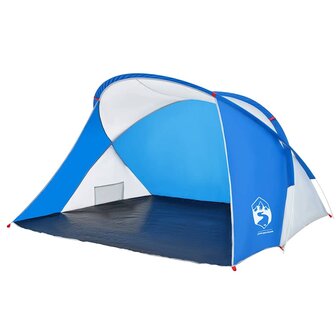 Strandtent 2-persoons pop-up waterdicht azuurblauw 2