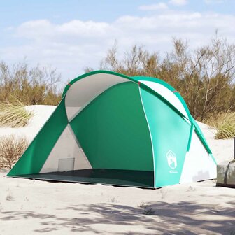 Strandtent 2-persoons pop-up waterdicht zeegroen 1