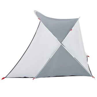 Strandtent 2-persoons pop-up waterdicht grijs 6