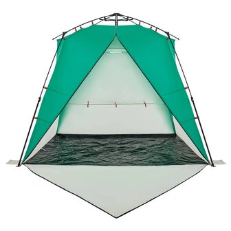 strandtent 4-persoons waterdicht snelontgrendeling zeegroen 8
