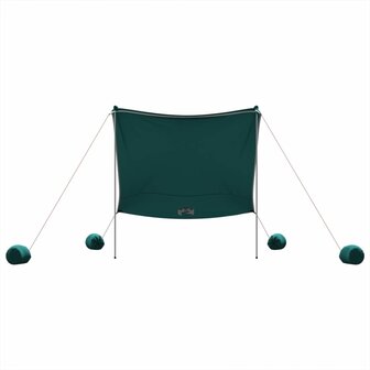 Strandluifel met zandankers 214x236 cm groen 4