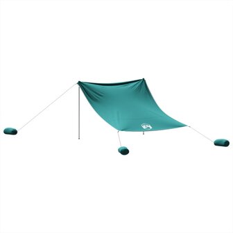 Strandluifel met zandankers 304x300 cm groen 6