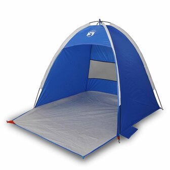 Strandtent 3-persoons waterdicht azuurblauw 2