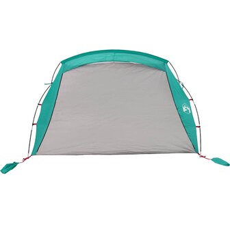 Strandtent 2-persoons zeegroen waterdicht 6