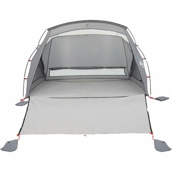 Strandtent 2-persoons waterdicht grijs 5