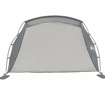 Strandtent 2-persoons waterdicht grijs 6