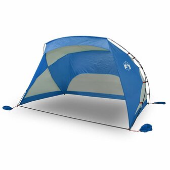 Strandtent 274x178x170/148 cm 185T polyester azuurblauw 2