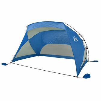 Strandtent 274x178x170/148 cm 185T polyester azuurblauw 4