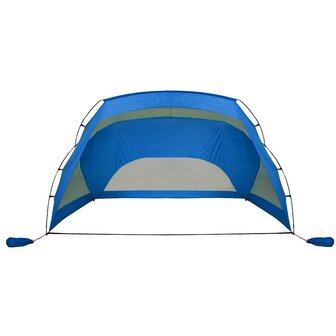 Strandtent 274x178x170/148 cm 185T polyester azuurblauw 5